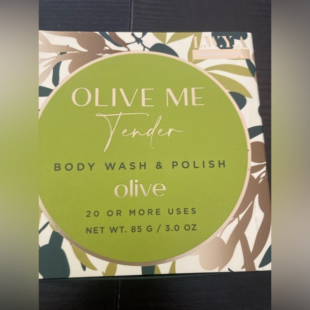 Love Who You Are Olive me tender body wash & polish sponge. 20 or more uses. - Picture 2 of 4